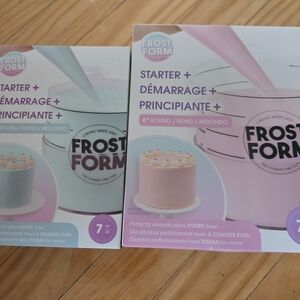 Frost Form Starter + Set Of Two 8" And 6"